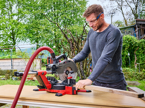 Пила торцювальна акумуляторна з протяжкою Einhell TE-SM 36/10 L Li - Solo (4300885)