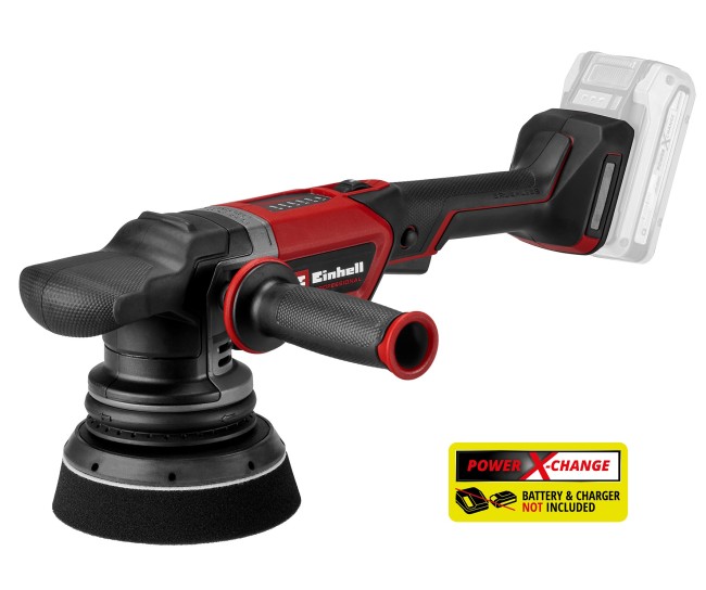 Полірувальна ексцентрикова машина акумуляторна безщіткова  Einhell Professional CP-EP 18/125 Li BL-Solo (2093330) Полірувальна ексцентрикова машина акумуляторна безщіткова  Einhell Professional CP-EP 18/125 Li BL-Solo (2093330)