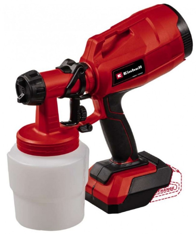 Краскопульт аккумуляторный Einhell TC-SY 18/60 Li - Solo (4260025) Краскопульт аккумуляторный Einhell TC-SY 18/60 Li - Solo (4260025)