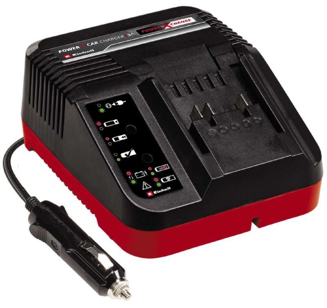 Автомобільний зарядний пристрій Einhell Power X-Car Charger 3A (4512113) Автомобільний зарядний пристрій Einhell Power X-Car Charger 3A (4512113)