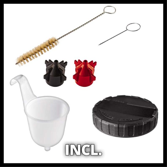 Набор краскопульт аккумуляторный Einhell TC-SY 18/60 Li - Solo + Starter Kit 18V 2,5 Ah (4260025 Kit 2.5)