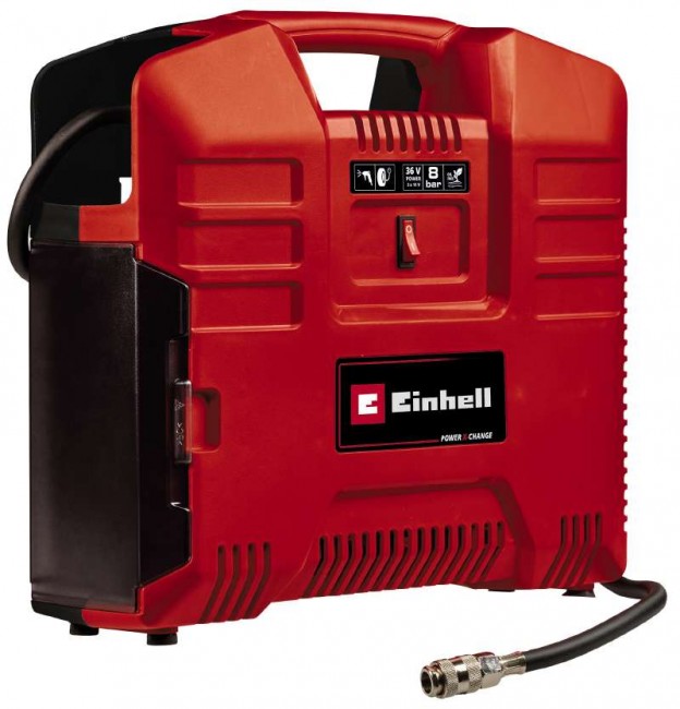Компрессор аккумуляторный Einhell TE-AC 36/8 Li OF Set-Solo (4020440)
