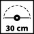 Триммер аккумуляторный Einhell GE-CT 36/30 Li E - Solo (3411300)