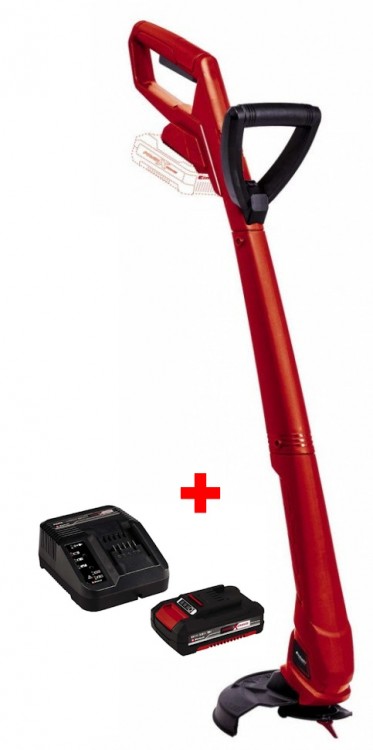 Акція! Набір тример акумуляторний Einhell GC-CT 18/24 Li P Solo  + зарядний пристрій і акумулятор 18V 2,0 Ah