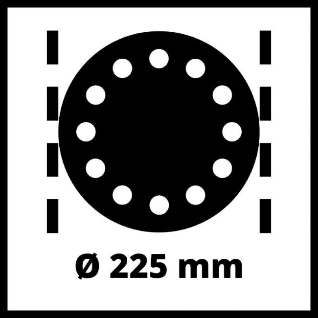 Шліфмашина для стін Einhell TC-DWS 225 (4259945) Шліфмашина для стін Einhell TC-DWS 225 (4259945)