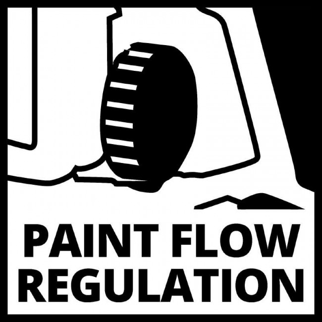 Краскопульт аккумуляторный Einhell TC-SY 18/60 Li - Solo + зарядное устройство и аукумулятор 18V 2,5 Ah