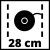 Триммер аккумуляторный Einhell GE-CT 18/28 Li TC-Solo (3411212)