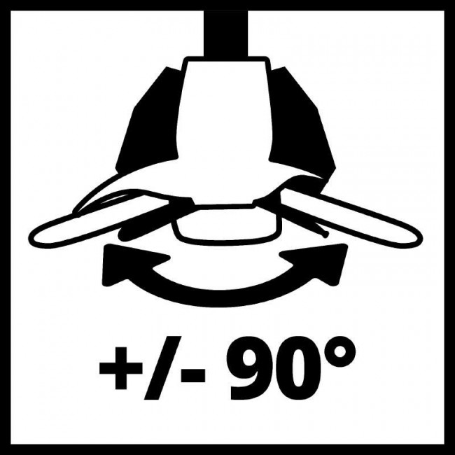 Набір тример акумуляторний Einhell GE-CT 18 Li Solo + зарядний пристрій і акумулятор 18V 2,5 Ah (3411172,4512097)