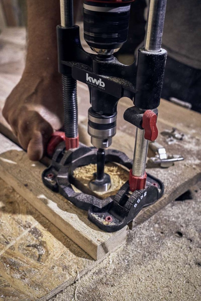 Направляюча до дрилі зі свердлильним патроном Mobil Drill Press Pro, kwb (778500)