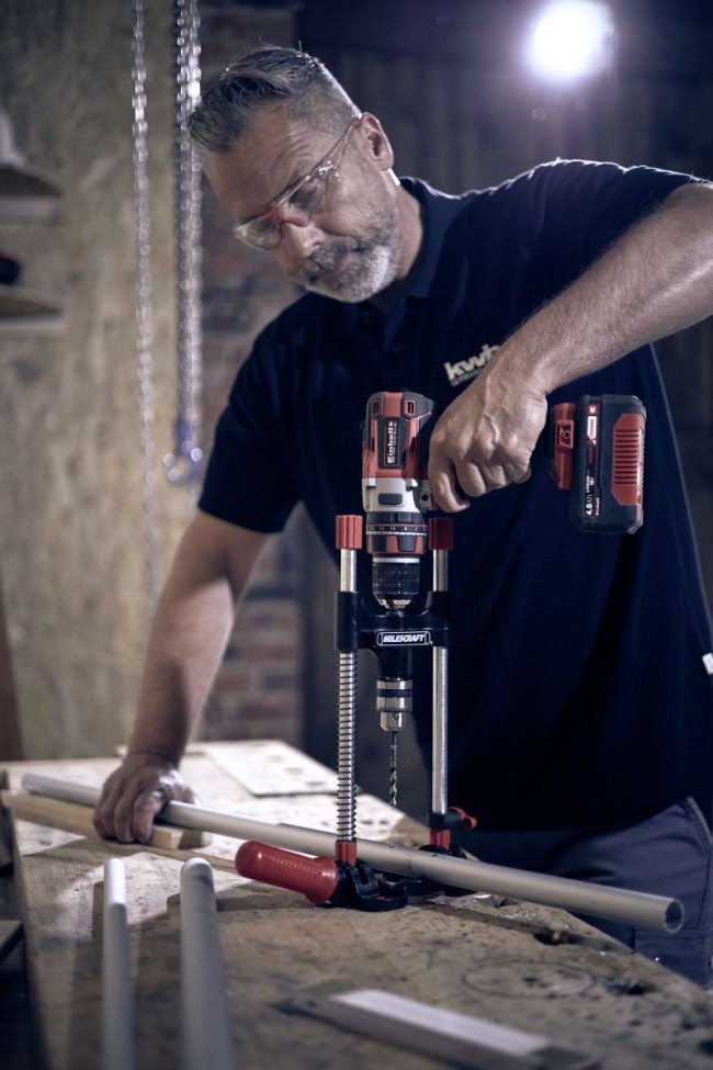 Направляюча до дрилі зі свердлильним патроном Mobil Drill Press Pro, kwb (778500)