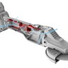 Кутова акумуляторна безщіткова шліфмашина Einhell TP-AG 18/125 F Li BL - Solo (4431175)