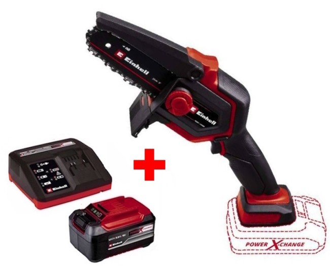 Пила обрезная цепная бесщеточная аккумуляторная Einhell GE-PS 18/15 Li BL - Solo (4600040) Пила обрезная цепная бесщеточная аккумуляторная Einhell GE-PS 18/15 Li BL - Solo (4600040)