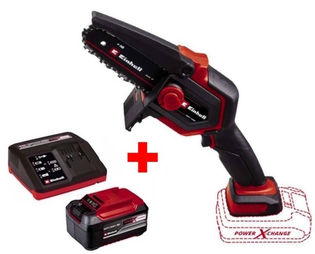 Пила обрезная цепная бесщеточная аккумуляторная Einhell GE-PS 18/15 Li BL - Solo (4600040) Пила обрезная цепная бесщеточная аккумуляторная Einhell GE-PS 18/15 Li BL - Solo (4600040)