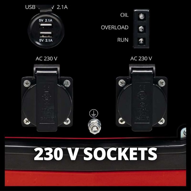 Генератор бензиновий інверторний Einhell TC-IG 2000 (4152590) Генератор бензиновий інверторний Einhell TC-IG 2000 (4152590)