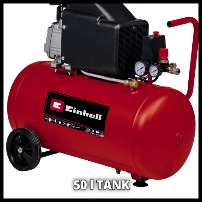 Компресор Einhell TC-AC 270/50/8 (4007360) Компресор Einhell TC-AC 270/50/8 (4007360)