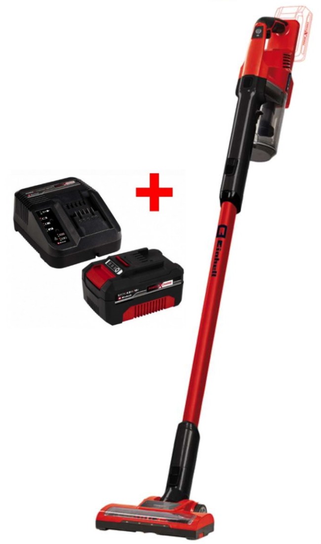 Набор аккумуляторный пылесос Einhell TE-SV 18 Li - Solo + Starter Kit 18V 4,0 Ah (2347180, 4512042) Набор аккумуляторный пылесос Einhell TE-SV 18 Li - Solo + Starter Kit 18V 4,0 Ah (2347180, 4512042)