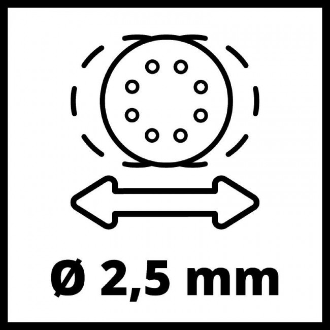 Ексцентрикова шліфмашина Einhell TC-RS 425 E (4462005) Ексцентрикова шліфмашина Einhell TC-RS 425 E (4462005)