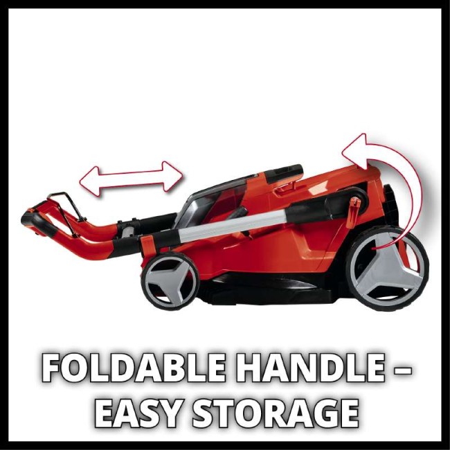 Газонокосилка аккумуляторная бесщеточная Einhell RASARRO 36/42 (2x5,2Ah) (3413272) Газонокосилка аккумуляторная бесщеточная Einhell RASARRO 36/42 (2x5,2Ah) (3413272)