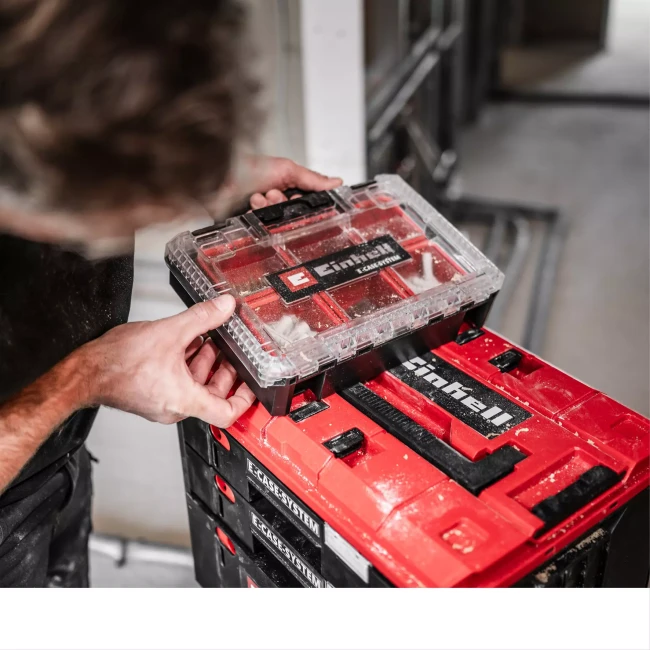 Кейс полуразмерный Einhell E-Case Half Size Organizer (4540048) Кейс полуразмерный Einhell E-Case Half Size Organizer (4540048)