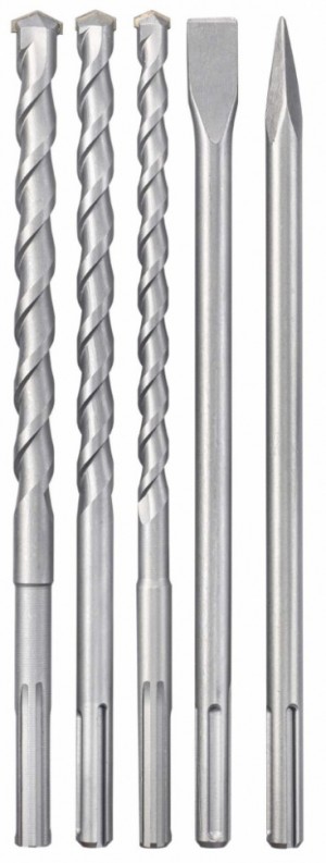 Набір бурів зубил SDS-Max 5шт kwb (194005)