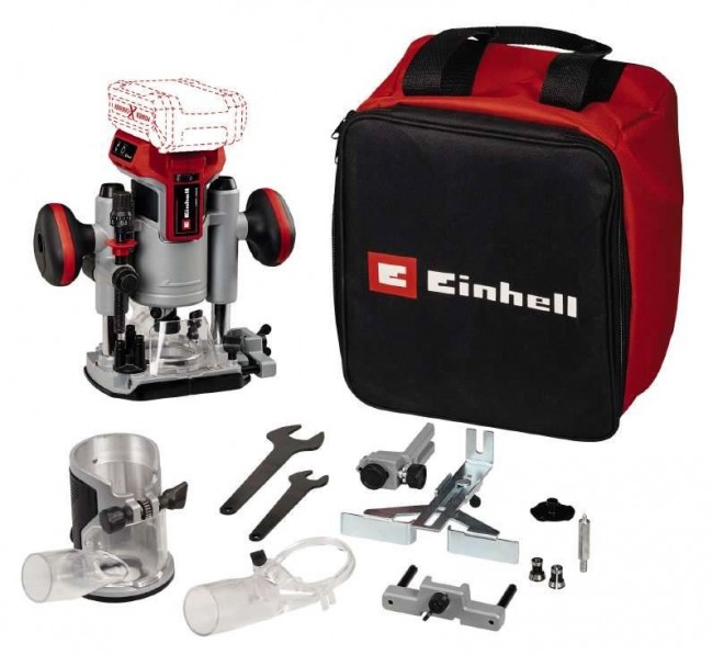 Набор аккумуляторный бесщеточный Фрезер / Фрезер окантовочный Einhell TP-RO 18 Set Li BL - Solo + зарядное устройство и аккумулятор 18V 4,0 Ah (4350410,4512042) Набор аккумуляторный бесщеточный Фрезер / Фрезер окантовочный Einhell TP-RO 18 Set Li BL - Solo + зарядное устройство и аккумулятор 18V 4,0 Ah (4350410,4512042)