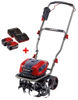 Акція! Набір культиватор безщітковий акумуляторний Einhell GP-CR 36/45 Li E BL + 2 х Starter-Kit 5.2 Ah (3431220, 2 х 4512114)