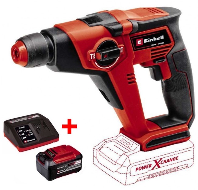 Перфоратор Einhell TE-HD 18/12 Li - Solo (4513970) Перфоратор Einhell TE-HD 18/12 Li - Solo (4513970)