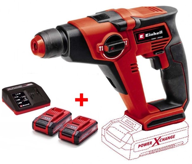 Перфоратор Einhell TE-HD 18/12 Li - Solo (4513970) Перфоратор Einhell TE-HD 18/12 Li - Solo (4513970)