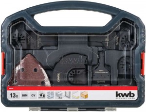 Набор для многофункционального инструмента 14 предметов kwb (109193)