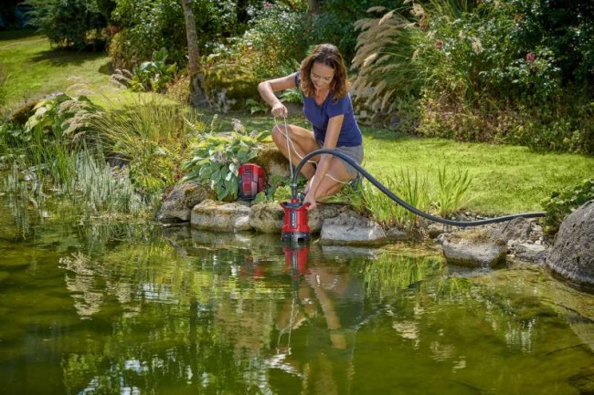 Насос для чистой или грязной воды аккумуляторный Einhell GE-DP 18/25 LL Li - Solo (4181590) Насос для чистой или грязной воды аккумуляторный Einhell GE-DP 18/25 LL Li - Solo (4181590)