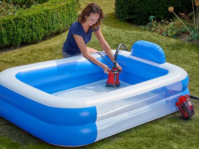 Насос для чистой или грязной воды аккумуляторный Einhell GE-DP 18/25 LL Li - Solo (4181590) Насос для чистой или грязной воды аккумуляторный Einhell GE-DP 18/25 LL Li - Solo (4181590)