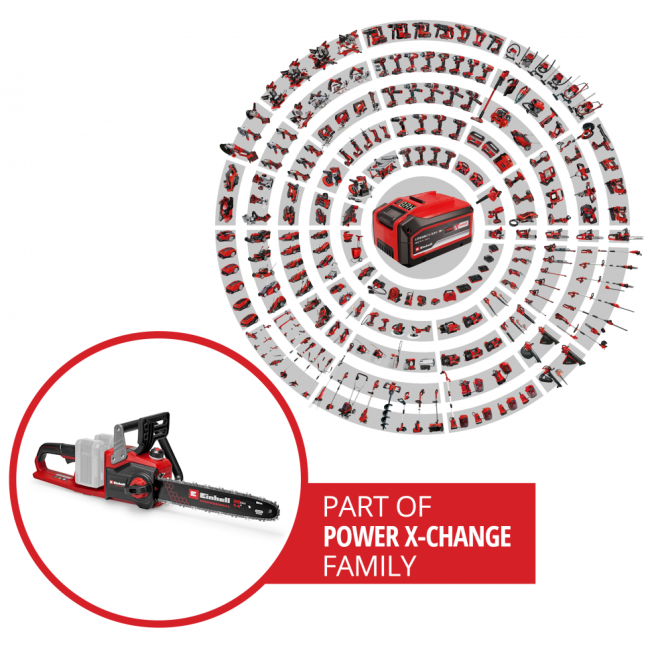 Пила ланцюгова безщіткова акумуляторна Einhell GP-LC 36/35 Li-Solo (4501780) Пила ланцюгова безщіткова акумуляторна Einhell GP-LC 36/35 Li-Solo (4501780)