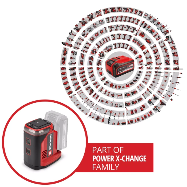 Інвертор акумуляторний Power X-Change Einhell TE-ES 18/150/1 Li-C-Solo (1091310) Інвертор акумуляторний Power X-Change Einhell TE-ES 18/150/1 Li-C-Solo (1091310)