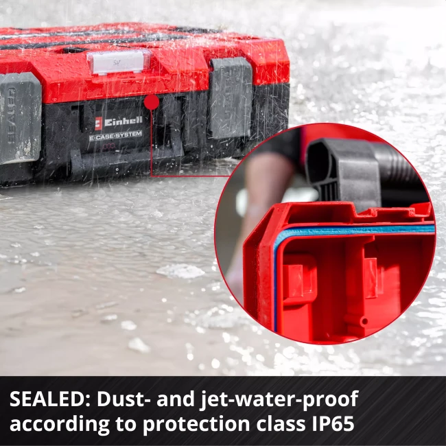 Пластиковый кейс Einhell E-Case Rolling Workshop SEALED IP65 (4540055)