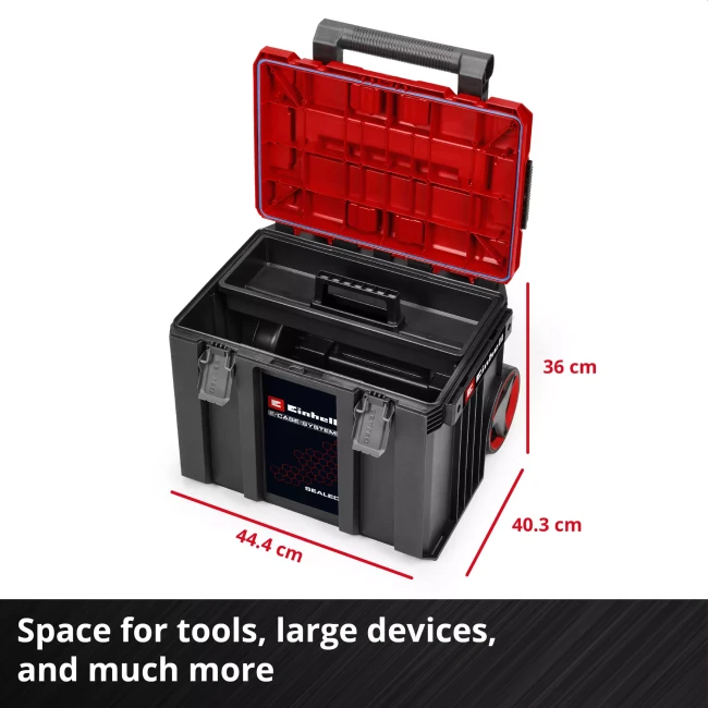 Пластиковый кейс Einhell E-Case Rolling Workshop SEALED IP65 (4540055)