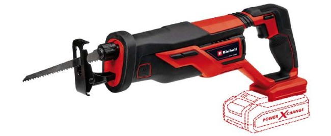 Пила шабельна акумуляторна Einhell TE-AP 18/26 Li - Solo + Starter Kit 18V 2,5 Аh (4326290Kit2.5) Пила шабельна акумуляторна Einhell TE-AP 18/26 Li - Solo + Starter Kit 18V 2,5 Аh (4326290Kit2.5)