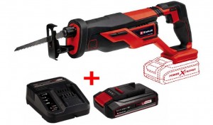 Акція! Пила шабельна акумуляторна Einhell TE-AP 18/26 Li - Solo + зарядний пристрій і акумулятор 18V 2,5 Аh (4326290,4512097)