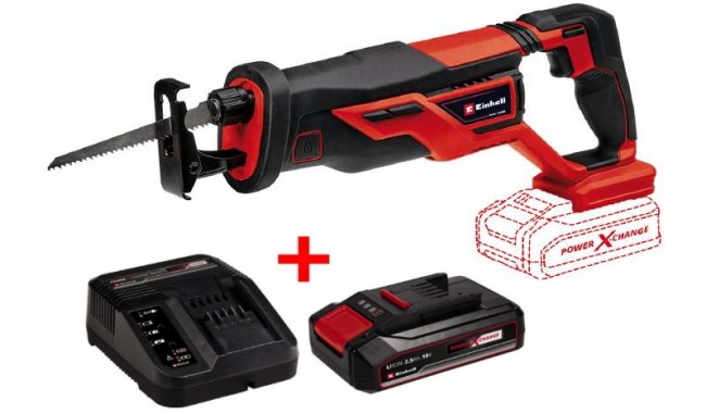 Пила шабельна акумуляторна Einhell TE-AP 18/26 Li - Solo + Starter Kit 18V 2,5 Аh (4326290Kit2.5) Пила шабельна акумуляторна Einhell TE-AP 18/26 Li - Solo + Starter Kit 18V 2,5 Аh (4326290Kit2.5)
