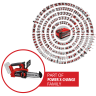 Акция! Набор пила цепная бесщеточная аккумуляторная Einhell FORTEXXA 18/20 TH - Solo + зарядное устройство 18V Power X-Fastcharger 4 A и аккумулятор 18V 4,0 Ah