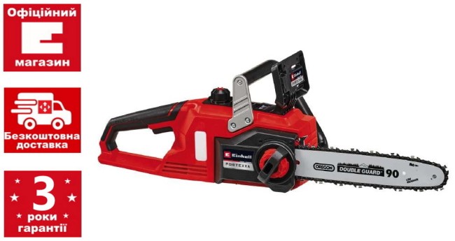 Пила цепная бесщеточная аккумуляторная Einhell FORTEXXA 18/30 Li-Solo (4600010)