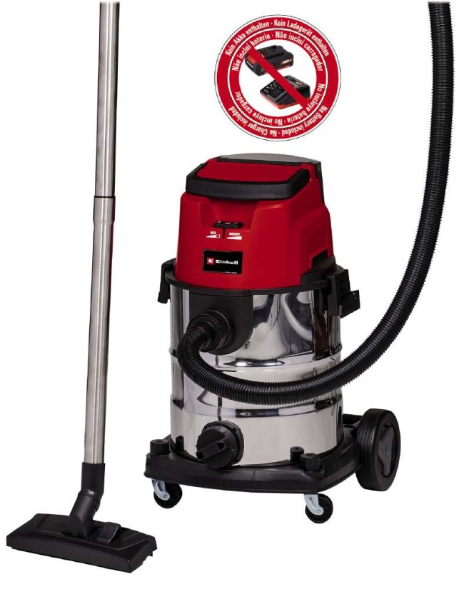 Пилосос акумуляторний Einhell TC-VC 36/25 Li S - Solo (2347170)