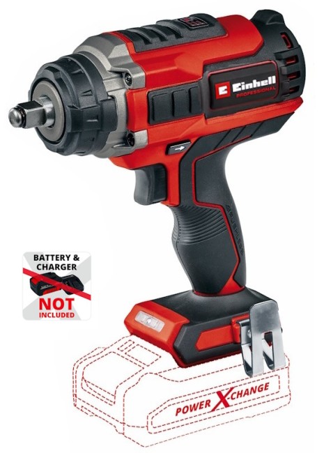 Ударний гайковерт акумуляторний безщітковий Einhell IMPAXXO 18/450 - Solo (4510070) Ударний гайковерт акумуляторний безщітковий Einhell IMPAXXO 18/450 - Solo (4510070)