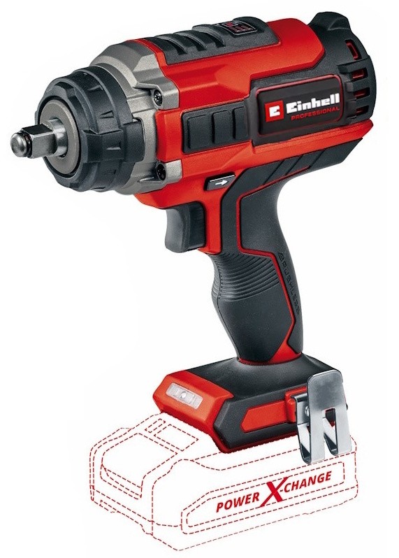 Ударний гайковерт акумуляторний безщітковий Einhell IMPAXXO 18/450 - Solo (4510070)