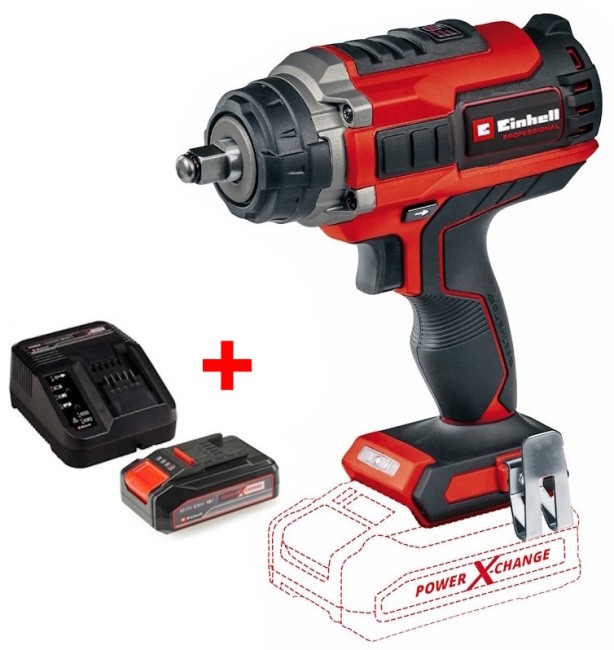 Ударний гайковерт акумуляторний безщітковий Einhell IMPAXXO 18/450 - Solo (4510070) Ударний гайковерт акумуляторний безщітковий Einhell IMPAXXO 18/450 - Solo (4510070)