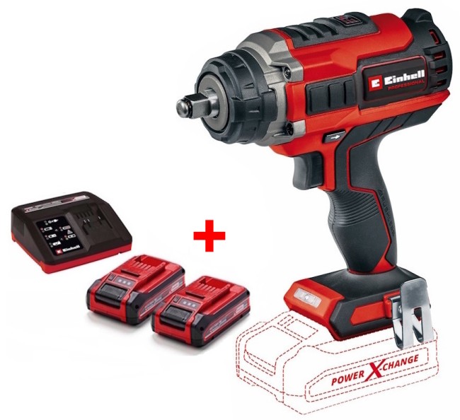 Ударний гайковерт акумуляторний безщітковий Einhell IMPAXXO 18/450 - Solo (4510070) Ударний гайковерт акумуляторний безщітковий Einhell IMPAXXO 18/450 - Solo (4510070)