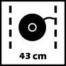 Триммер-коса аккумуляторный бесщеточный Einhell GP-BC 36/430 Li BL-Solo (3411340)