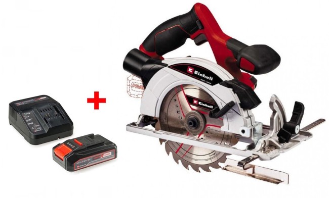Пила циркулярная аккумуляторная Einhell TE-CS 18/165-1 Li-Solo (4331207) Пила циркулярная аккумуляторная Einhell TE-CS 18/165-1 Li-Solo (4331207)