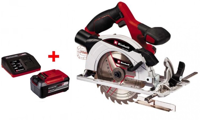 Пила циркулярная аккумуляторная Einhell TE-CS 18/165-1 Li-Solo (4331207) Пила циркулярная аккумуляторная Einhell TE-CS 18/165-1 Li-Solo (4331207)