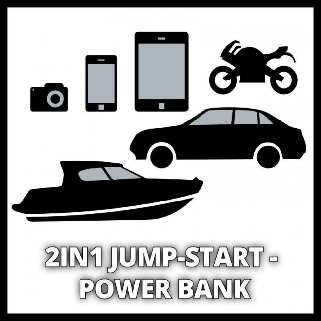 Авто Jump-Start - Power Bank Einhell CE-JS 8 (1091511) Авто Jump-Start - Power Bank Einhell CE-JS 8 (1091511)