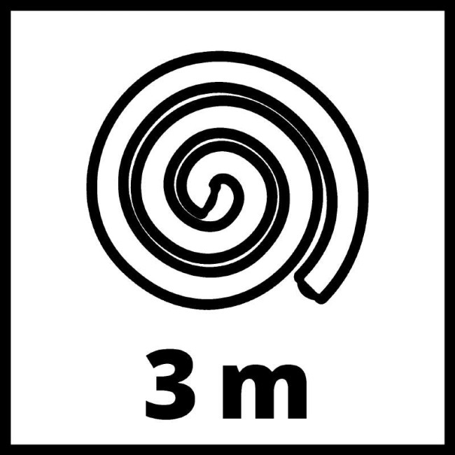 Подовжувач шлангу до пилососів Einhell, 36 мм, 3 м (2351270)